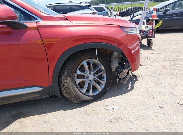 5NMS2CAD3LH138271 2020 HYUNDAI SANTA FE Red Դիմացի տեսք