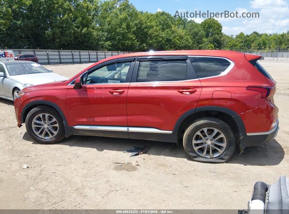 5NMS2CAD3LH138271 2020 HYUNDAI SANTA FE Red Սալոնի 360 աստիճան տեսք