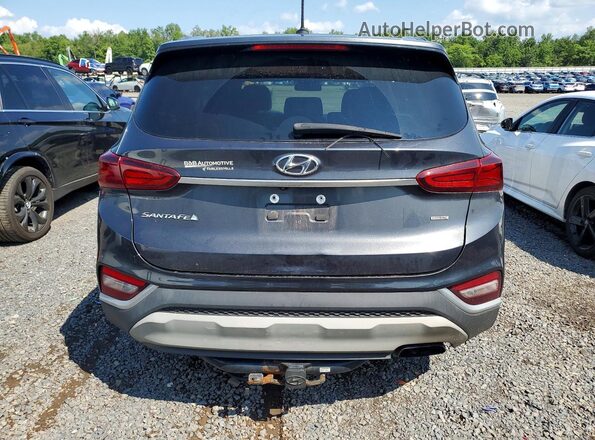 5NMS2CAD3LH186014 2020 HYUNDAI SANTA Gray Rear view