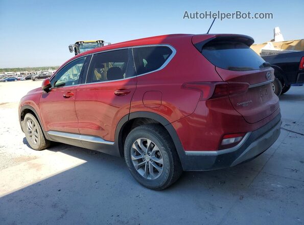 5NMS2CAD4KH099981 2019 HYUNDAI SANTA Red Tył lewy