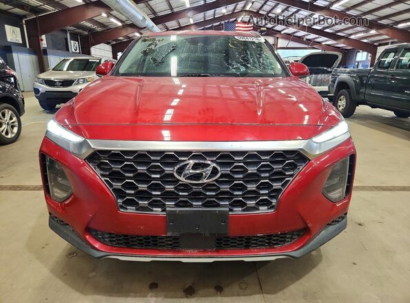 5NMS2CAD4KH117508 2019 HYUNDAI SANTA Red Դիմացի տեսք