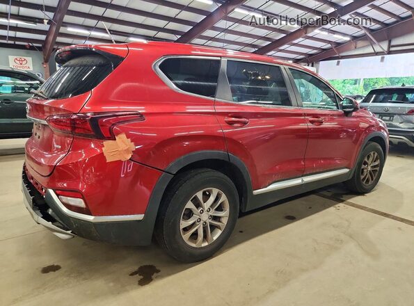 5NMS2CAD4KH117508 2019 HYUNDAI SANTA Red Հետևի աջ