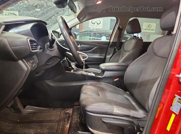 5NMS2CAD4KH117508 2019 HYUNDAI SANTA Red Սալոնի դիմացի տեսք