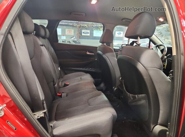 5NMS2CAD4KH117508 2019 HYUNDAI SANTA Red Սալոնի հետևի տեսք