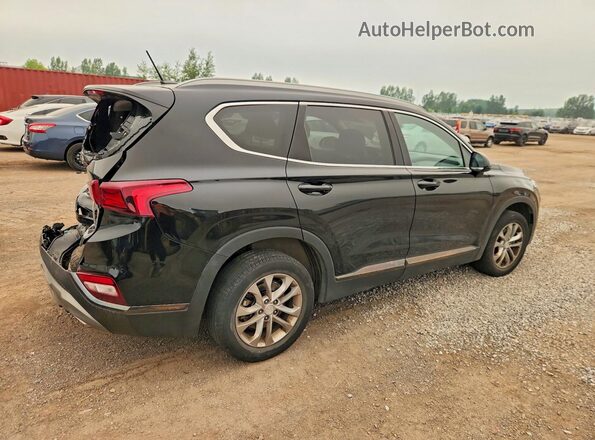 5NMS2CAD4KH121977 2019 HYUNDAI SANTA Black Tył prawy