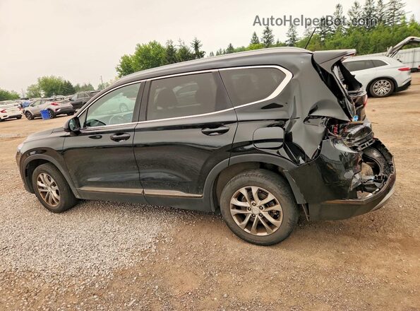 5NMS2CAD4KH121977 2019 HYUNDAI SANTA Black Tył lewy