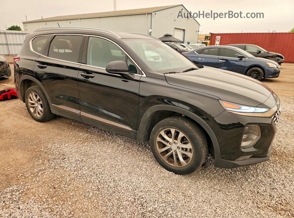 5NMS2CAD4KH121977 2019 HYUNDAI SANTA Black Przód prawy