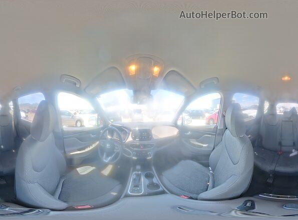 5NMS2CAD5LH156349 2020 HYUNDAI SANTA White Панорамний вид салону 360°