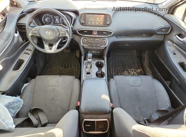 5NMS2CAD6KH029012 2019 HYUNDAI SANTA Black Vista del salpicadero