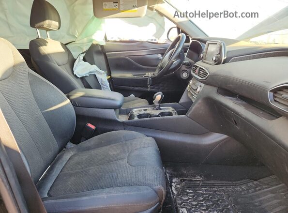 5NMS2CAD6KH029012 2019 HYUNDAI SANTA Black Vista interior delantera