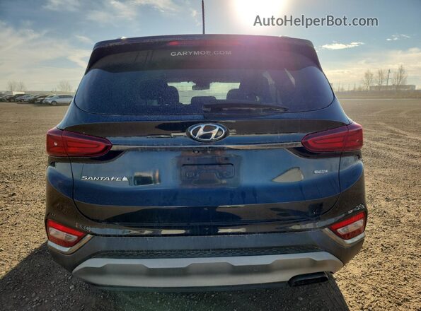 5NMS2CAD6KH029012 2019 HYUNDAI SANTA Black Vista trasera