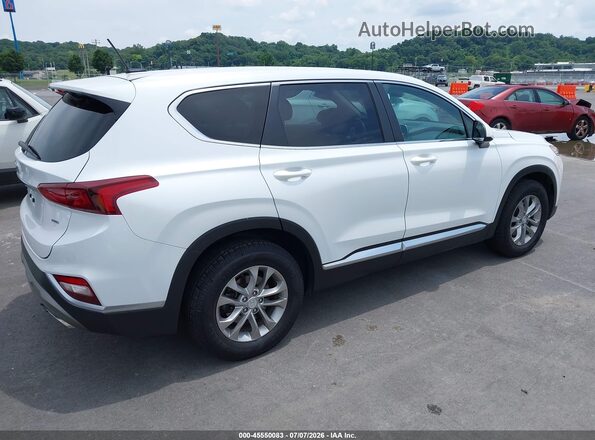5NMS2CAD6KH131684 2019 HYUNDAI SANTA FE Black Tył prawy