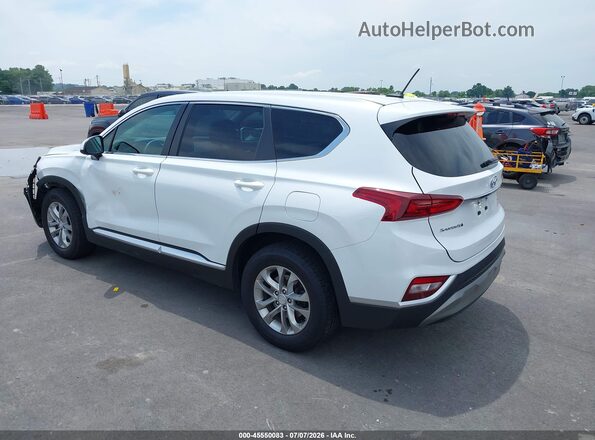 5NMS2CAD6KH131684 2019 HYUNDAI SANTA FE Black Tył lewy