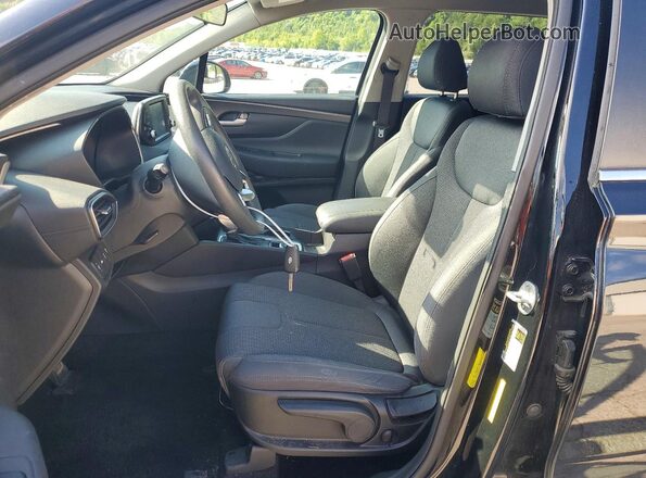 5NMS2CAD6LH170518 2020 HYUNDAI SANTA Black Widok wnętrza z przodu