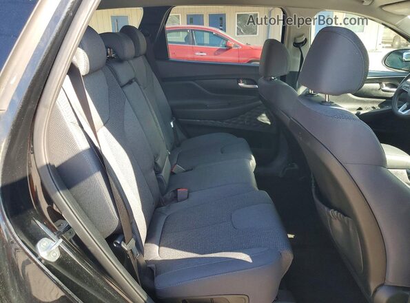 5NMS2CAD6LH170518 2020 HYUNDAI SANTA Black Widok wnętrza z tyłu