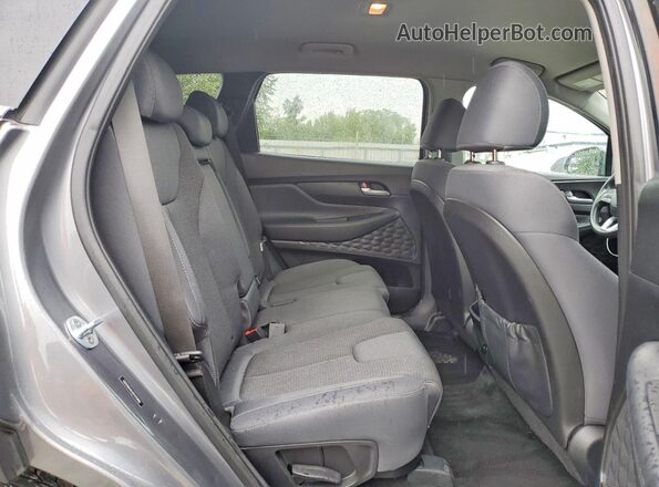 5NMS2CAD7KH065095 2019 HYUNDAI SANTA Серый Вид задней части салона