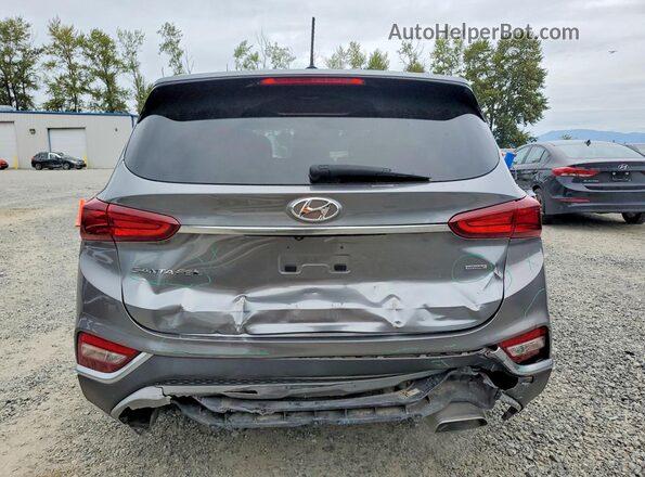 5NMS2CAD7KH065095 2019 HYUNDAI SANTA Серый Вид сзади