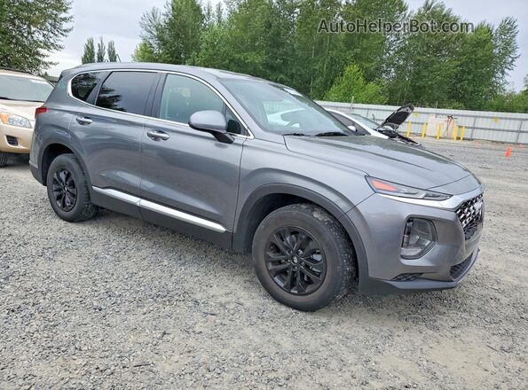 5NMS2CAD7KH065095 2019 HYUNDAI SANTA Серый Передняя правая четверть