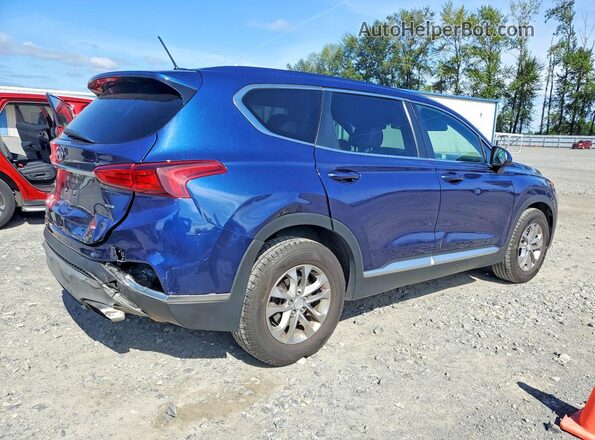 5NMS2CAD7KH110715 2019 HYUNDAI SANTA Blue Tył prawy