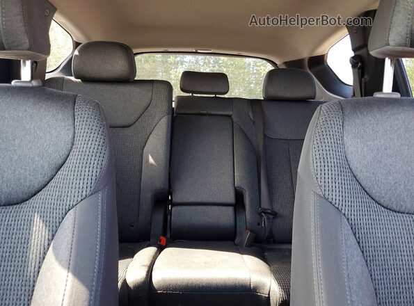 5NMS2CAD7KH110715 2019 HYUNDAI SANTA Blue Widok tylnych siedzeń