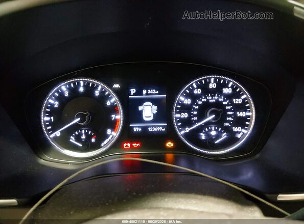 5NMS2CAD8KH039847 2019 HYUNDAI SANTA FE Black Widok tylnych siedzeń