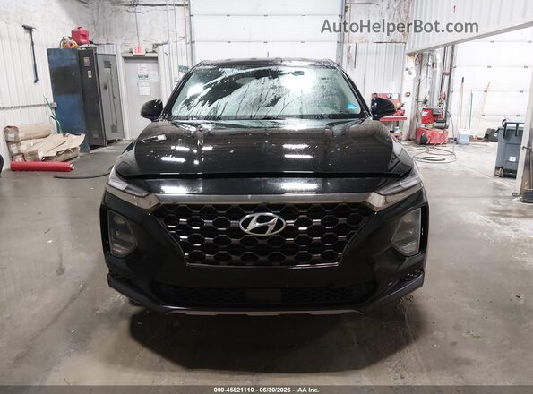 5NMS2CAD8KH039847 2019 HYUNDAI SANTA FE Black Widok zestawu wskaźników