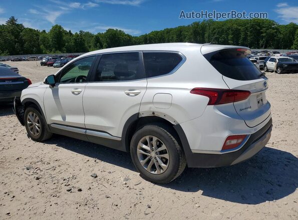 5NMS2CAD8KH047740 2019 HYUNDAI SANTA White Trasero izquierdo