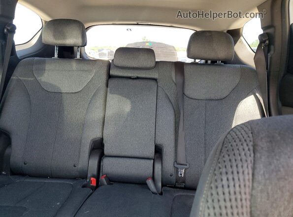 5NMS2CAD8KH047740 2019 HYUNDAI SANTA White Vista de los asientos traseros