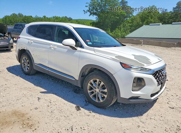 5NMS2CAD8KH047740 2019 HYUNDAI SANTA White Delantero derecho