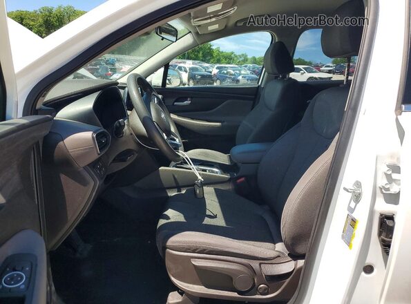 5NMS2CAD8KH047740 2019 HYUNDAI SANTA White Vista interior delantera