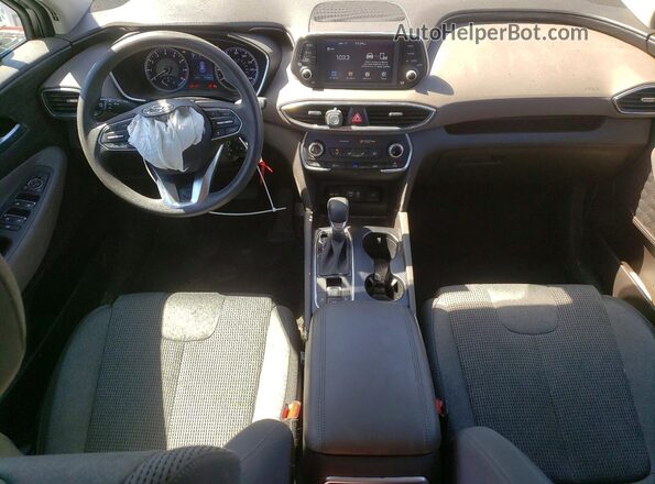 5NMS2CAD8LH222053 2020 HYUNDAI SANTA Gray Առջևի վահանակի տեսք