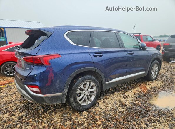 5NMS2CAD9KH013354 2019 HYUNDAI SANTA Blue Հետևի աջ