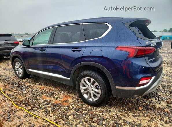 5NMS2CAD9KH013354 2019 HYUNDAI SANTA Blue Հետևի ձախ