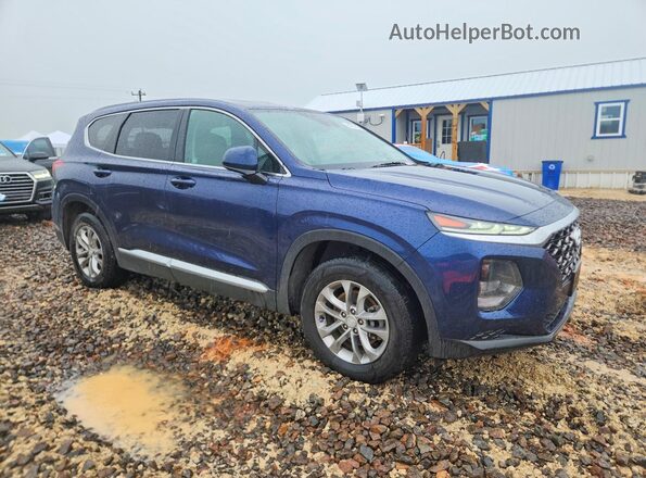 5NMS2CAD9KH013354 2019 HYUNDAI SANTA Blue Առջևի աջ