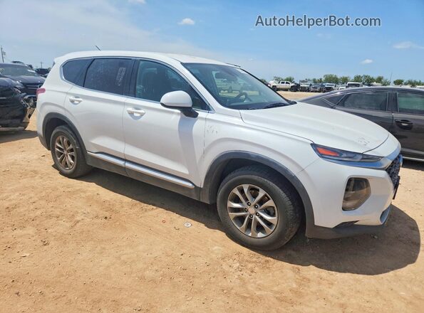 5NMS2CAD9KH083419 2019 HYUNDAI SANTA White Front right