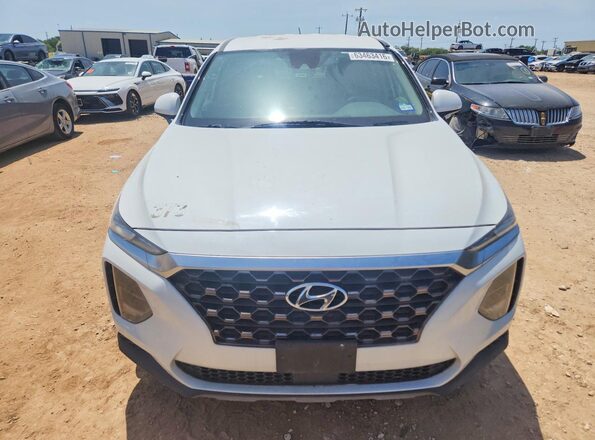 5NMS2CAD9KH083419 2019 HYUNDAI SANTA White Front view