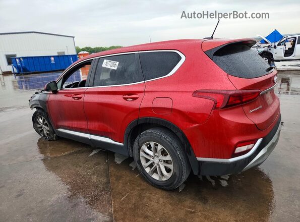 5NMS2CAD9KH086448 2019 HYUNDAI SANTA Red უკანა მარცხენა