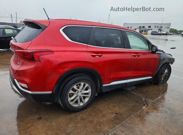 5NMS2CAD9KH086448 2019 HYUNDAI SANTA Red უკანა მარჯვენა