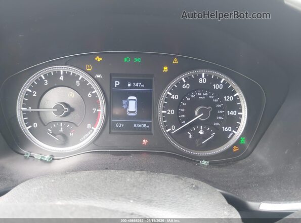 5NMS2CADXKH129033 2019 HYUNDAI SANTA FE Бежевый Вид задних сидений