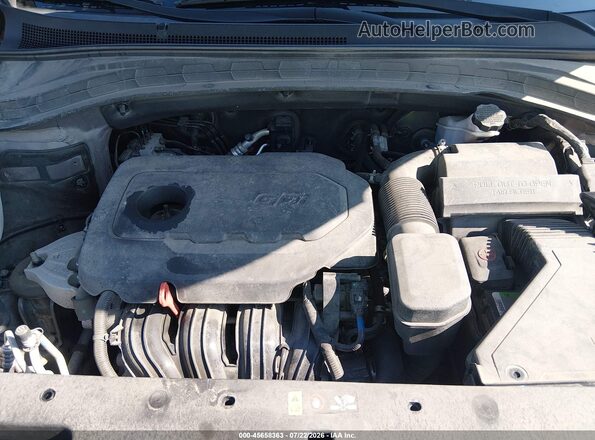 5NMS2CADXKH129033 2019 HYUNDAI SANTA FE Бежевый Вид подкапотного пространства