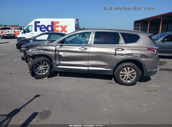 5NMS2CADXKH129033 2019 HYUNDAI SANTA FE Бежевый Панорамный вид салона 360°