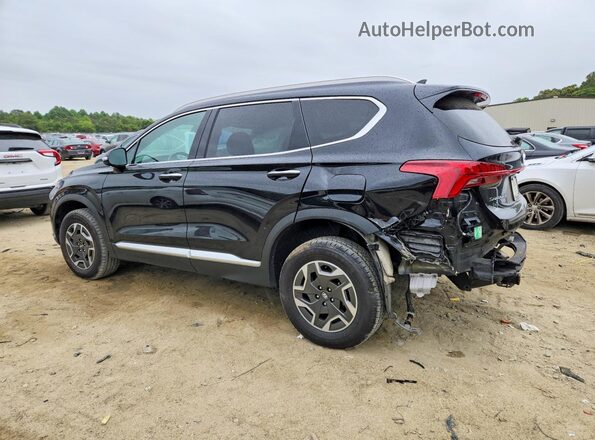 5NMS2DA11PH007177 2023 HYUNDAI SANTA Black Հետևի ձախ