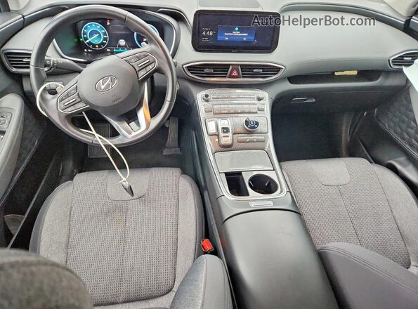 5NMS2DA11PH007177 2023 HYUNDAI SANTA Black Առջևի վահանակի տեսք