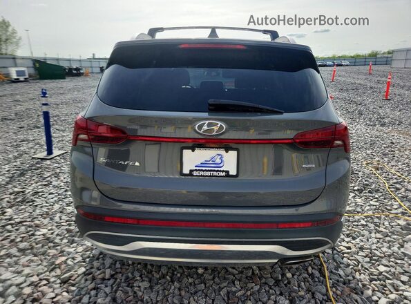 5NMS2DAJ0NH479559 2022 HYUNDAI SANTA Gray Հետևի տեսք