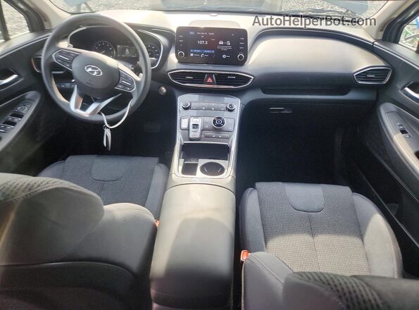 5NMS2DAJ0NH479559 2022 HYUNDAI SANTA Gray Առջևի վահանակի տեսք