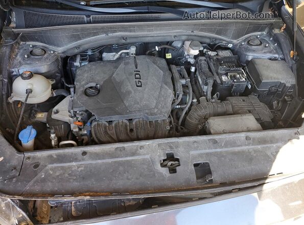 5NMS2DAJ2MH357963 2021 HYUNDAI SANTA Gray Շարժիչի բաժամունքի տեսք