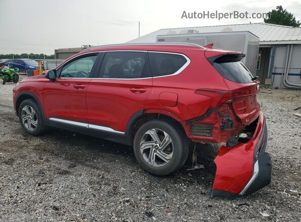 5NMS2DAJ2NH418598 2022 HYUNDAI SANTA Red Հետևի ձախ