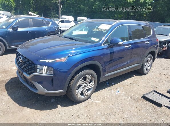 5NMS2DAJ2PH542146 2023 HYUNDAI SANTA FE Синий Передняя левая четверть