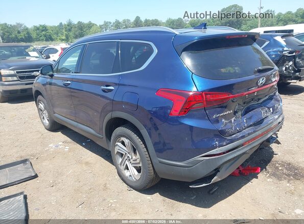 5NMS2DAJ2PH542146 2023 HYUNDAI SANTA FE Синий Задняя левая четверть