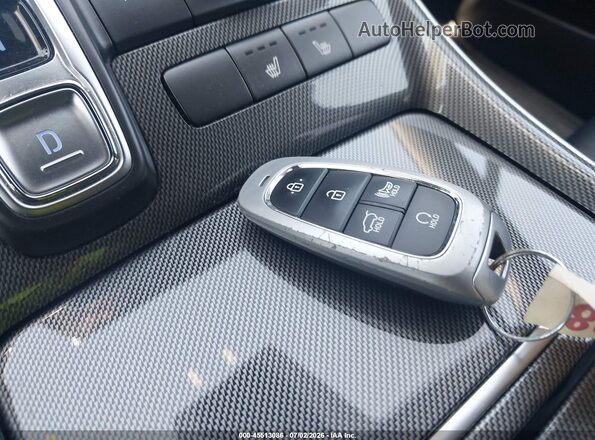 5NMS2DAJ2PH542146 2023 HYUNDAI SANTA FE Синий Вид панели приборов